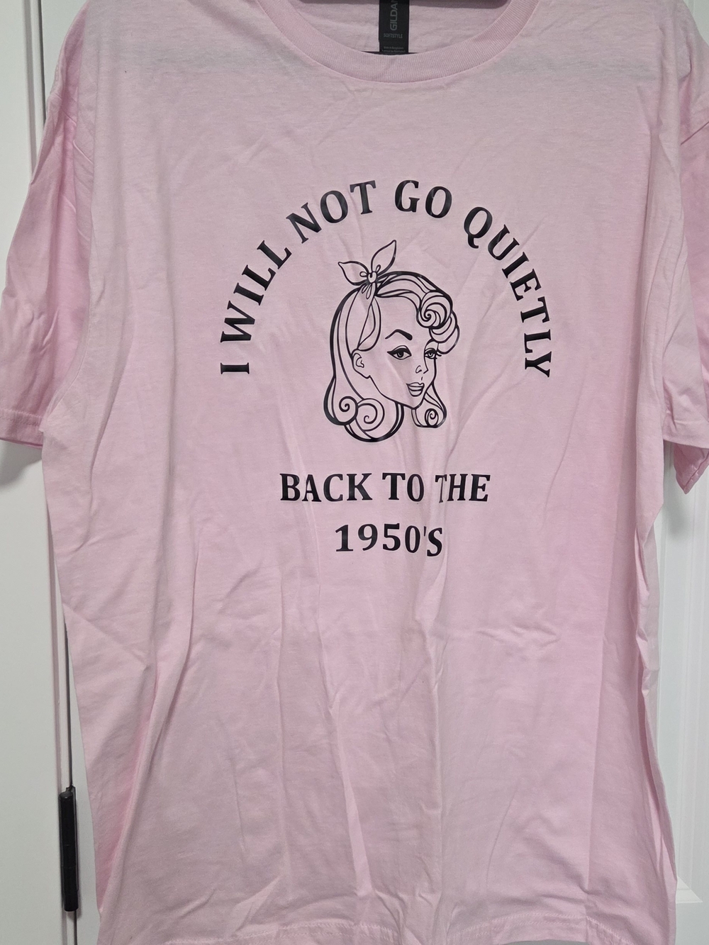 Political Tshirt - Never worn, just made.